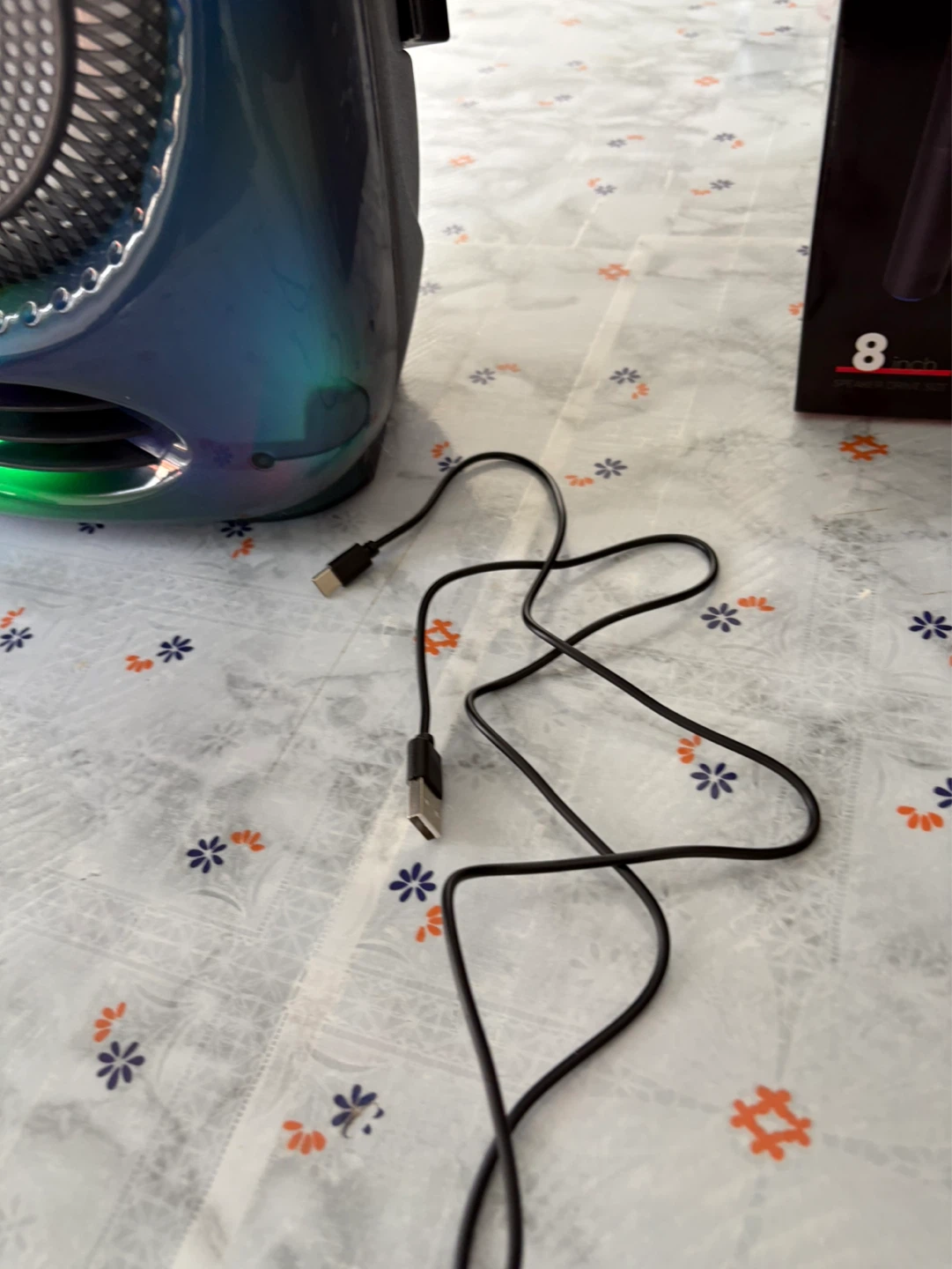 KBroad Bluetooth Karaoke Party Speaker + Wireless Mic - photo 4