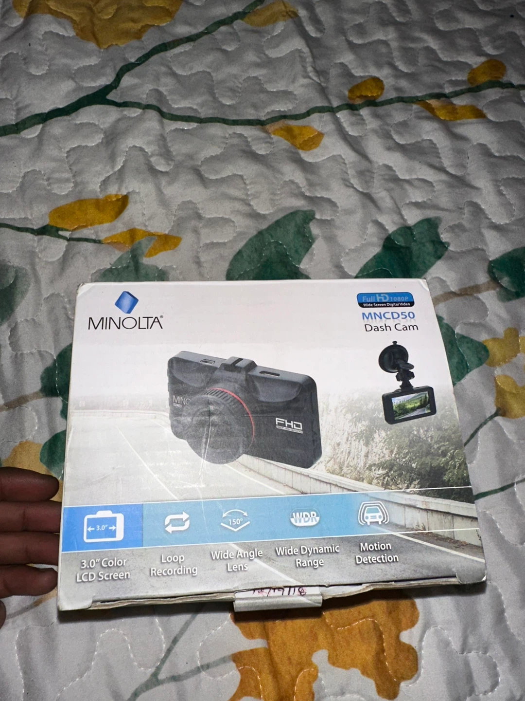 Minolta MNCD50 FHD Dash Cam