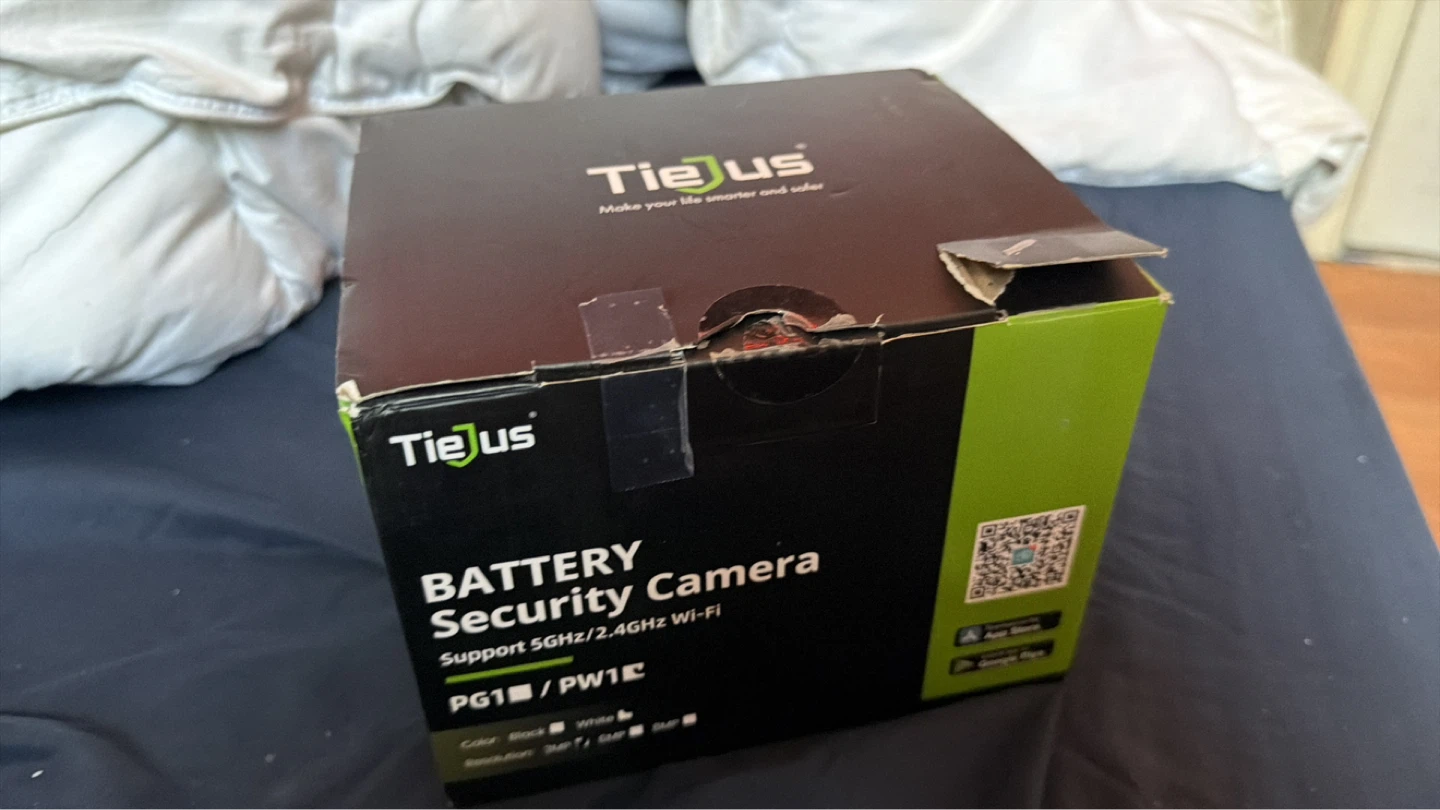 TieJus Battery Security Camera PG1/PW1