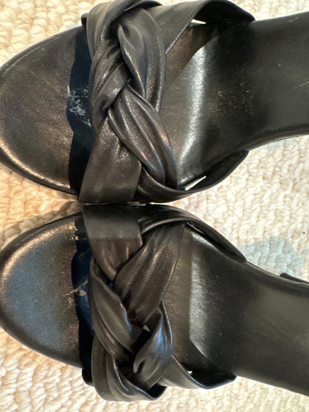 Black Strappy Heeled Sandals - photo 3