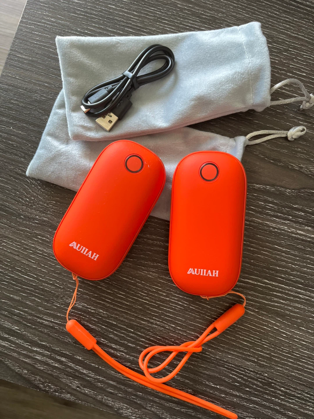 AUIIAH Orange Hand Warmer Set (2x)