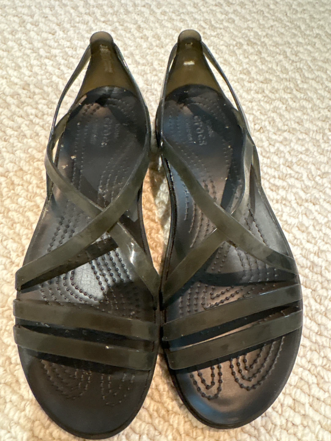 Crocs Black Sandals Women's