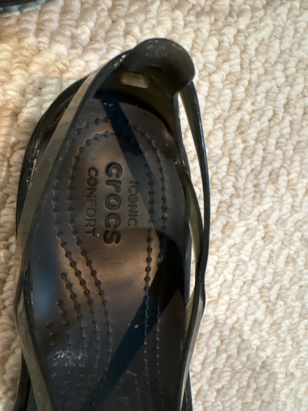 Crocs Black Sandals Women's - photo 3