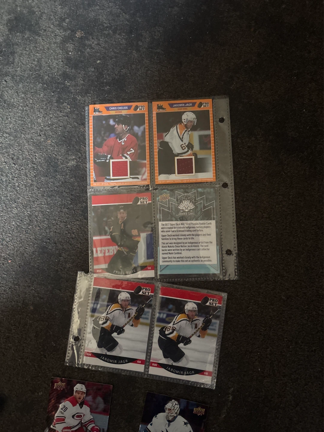 Collection of Hockey Cards
