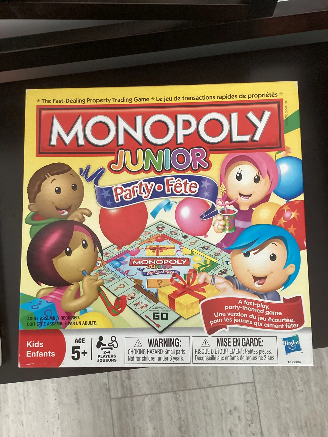 Monopoly Junior Party Fête Board Game - photo 2