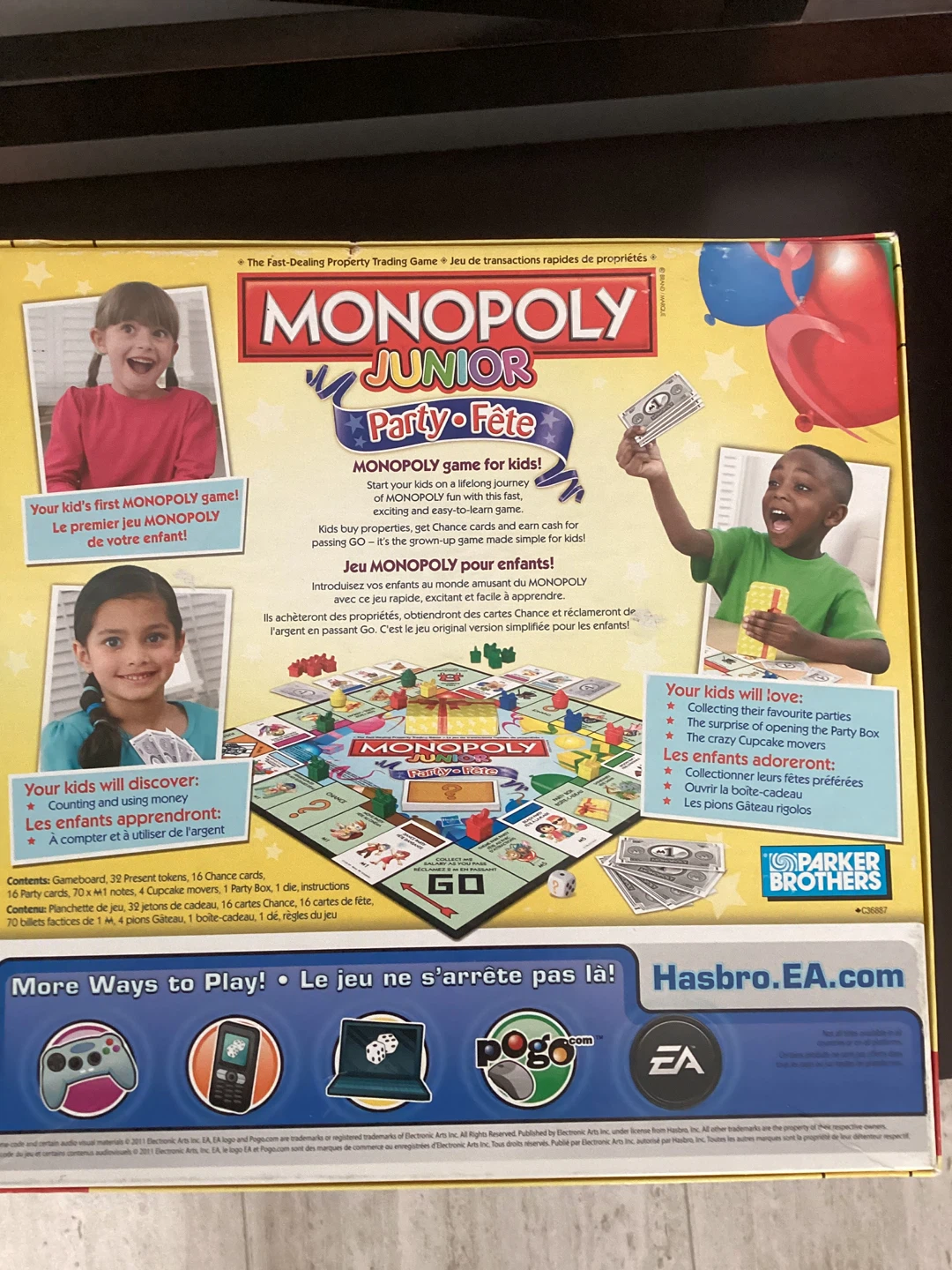 Monopoly Junior Party Fête Board Game - photo 3
