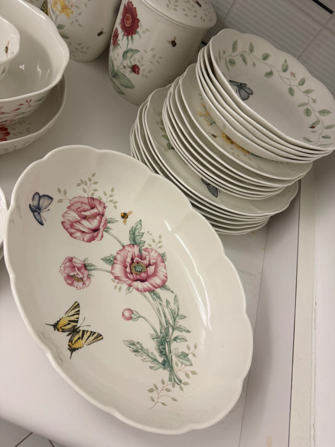 Lenox Butterfly Meadow Serving Platter - photo 3