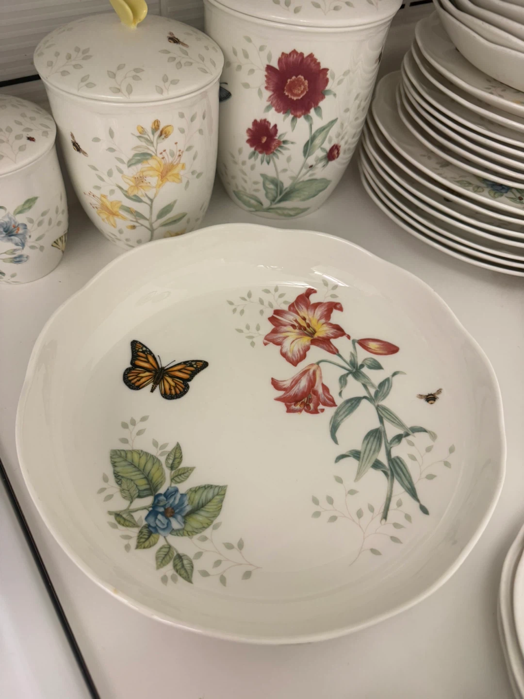 Lenox Butterfly Meadow Serving Platter - photo 4