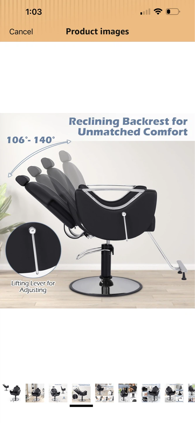New High Quality Barber Chair - photo 4