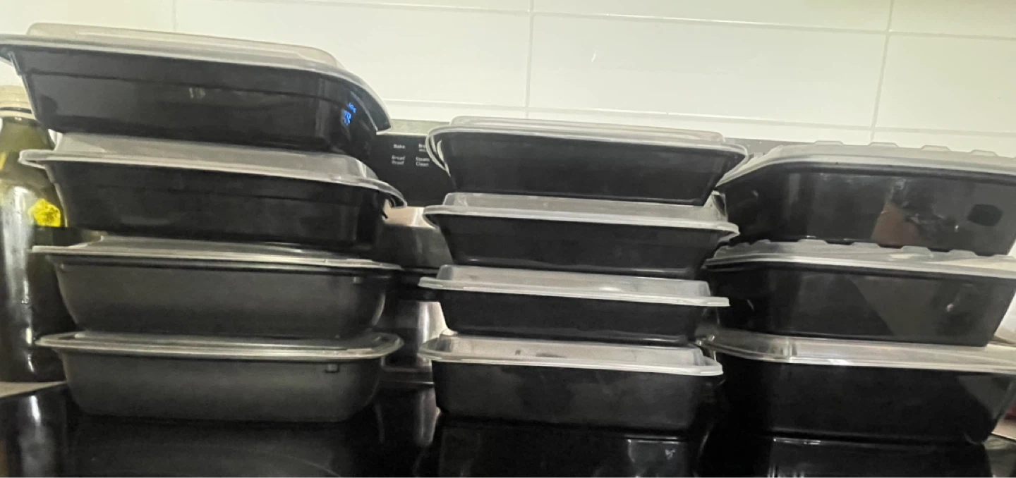 Assorted Used Take-Out Storage Containers - photo 3