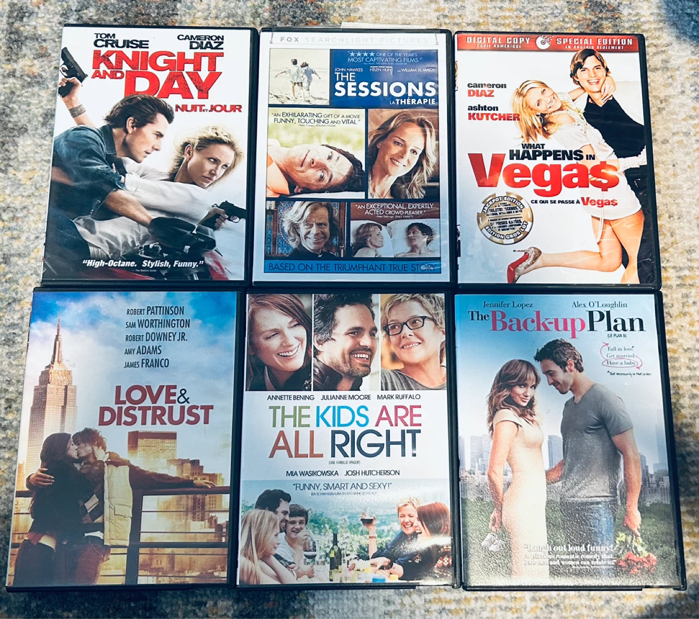 DVD Movie Lot – Romance / Comedy Collection