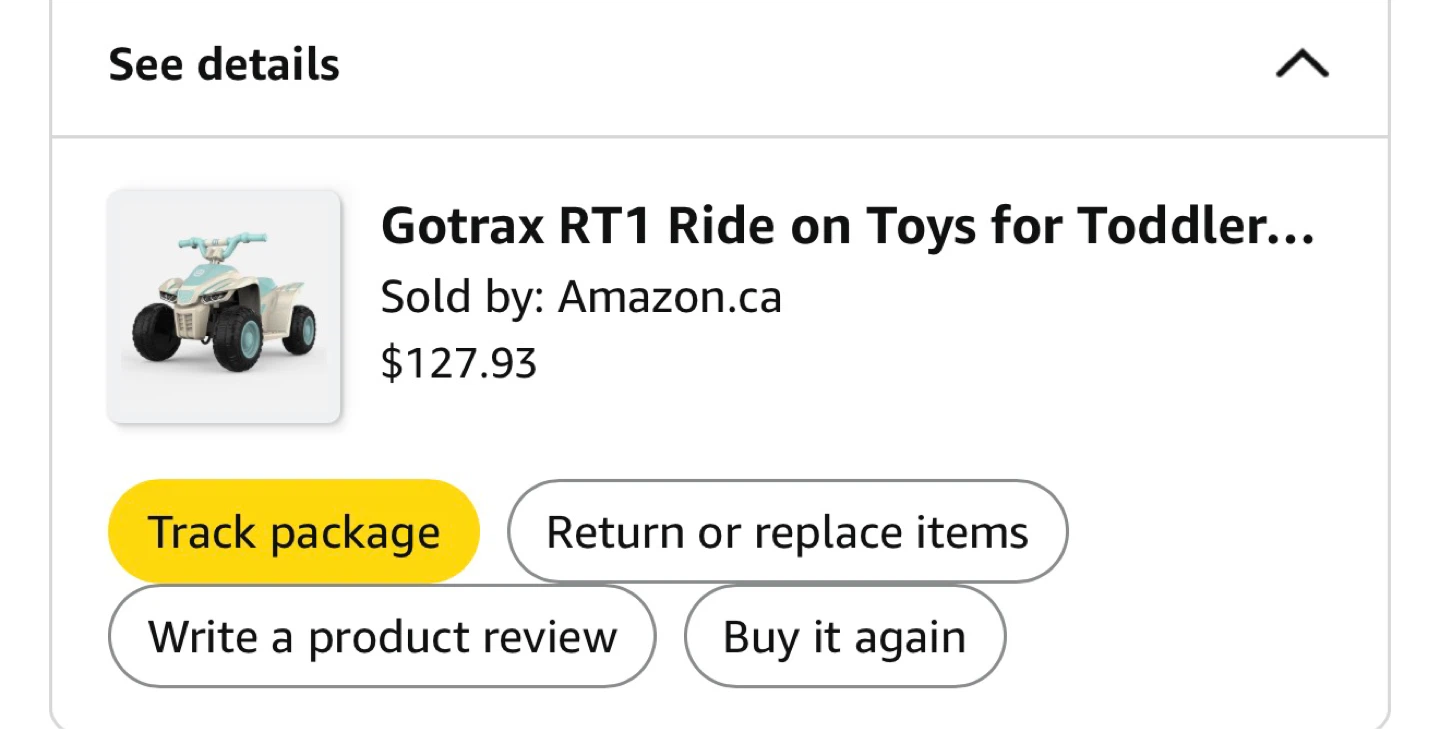 BNIB- Gotrax RT1 Electric Ride-On ATV for Toddlers 1.5-4 Years - photo 3