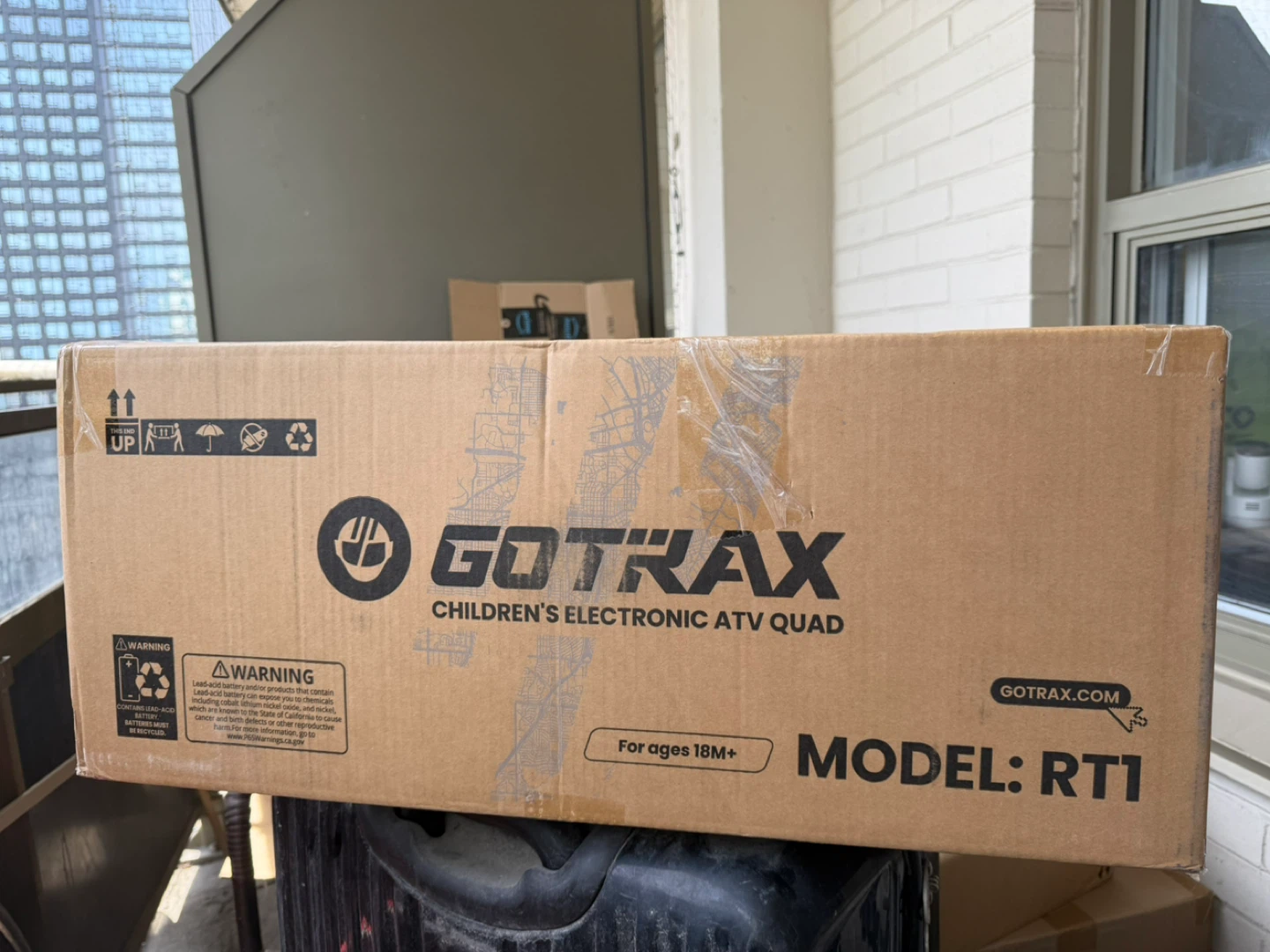 BNIB- Gotrax RT1 Electric Ride-On ATV for Toddlers 1.5-4 Years