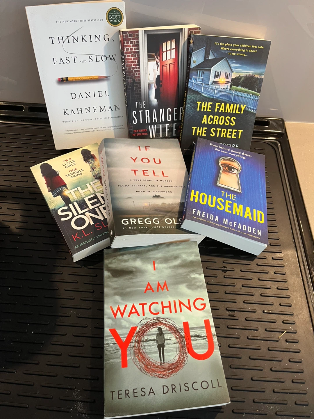 Collection of 6 Thriller and Non-Fiction Books