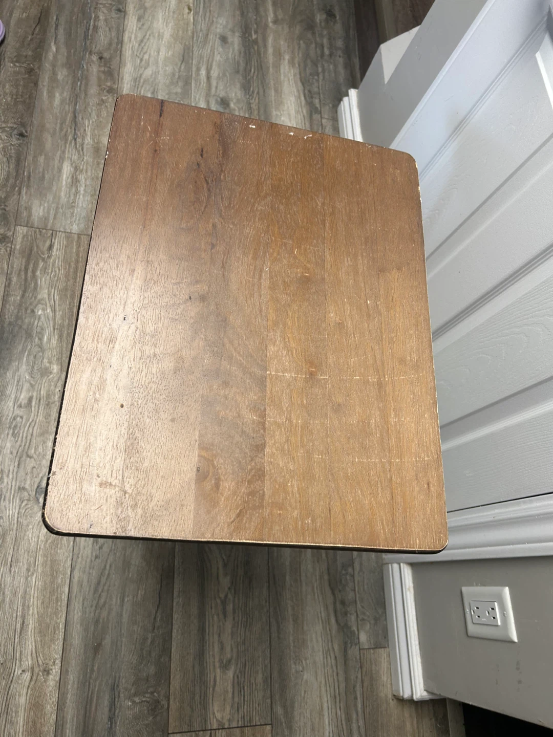 Vintage Wooden TV Tray Table - photo 2