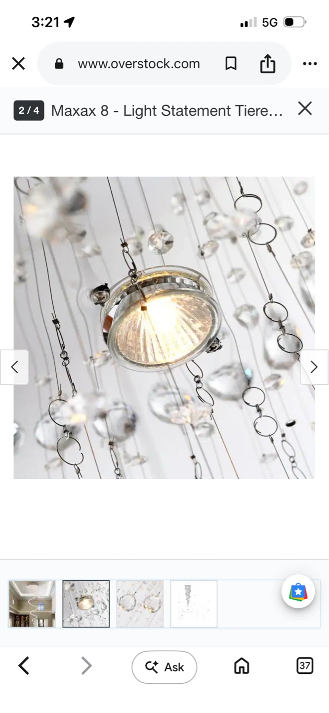 New Maxax 8 Light Crystal Chandelier - photo 3