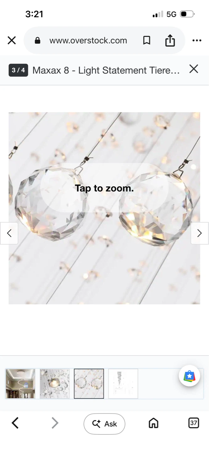 New Maxax 8 Light Crystal Chandelier - photo 4