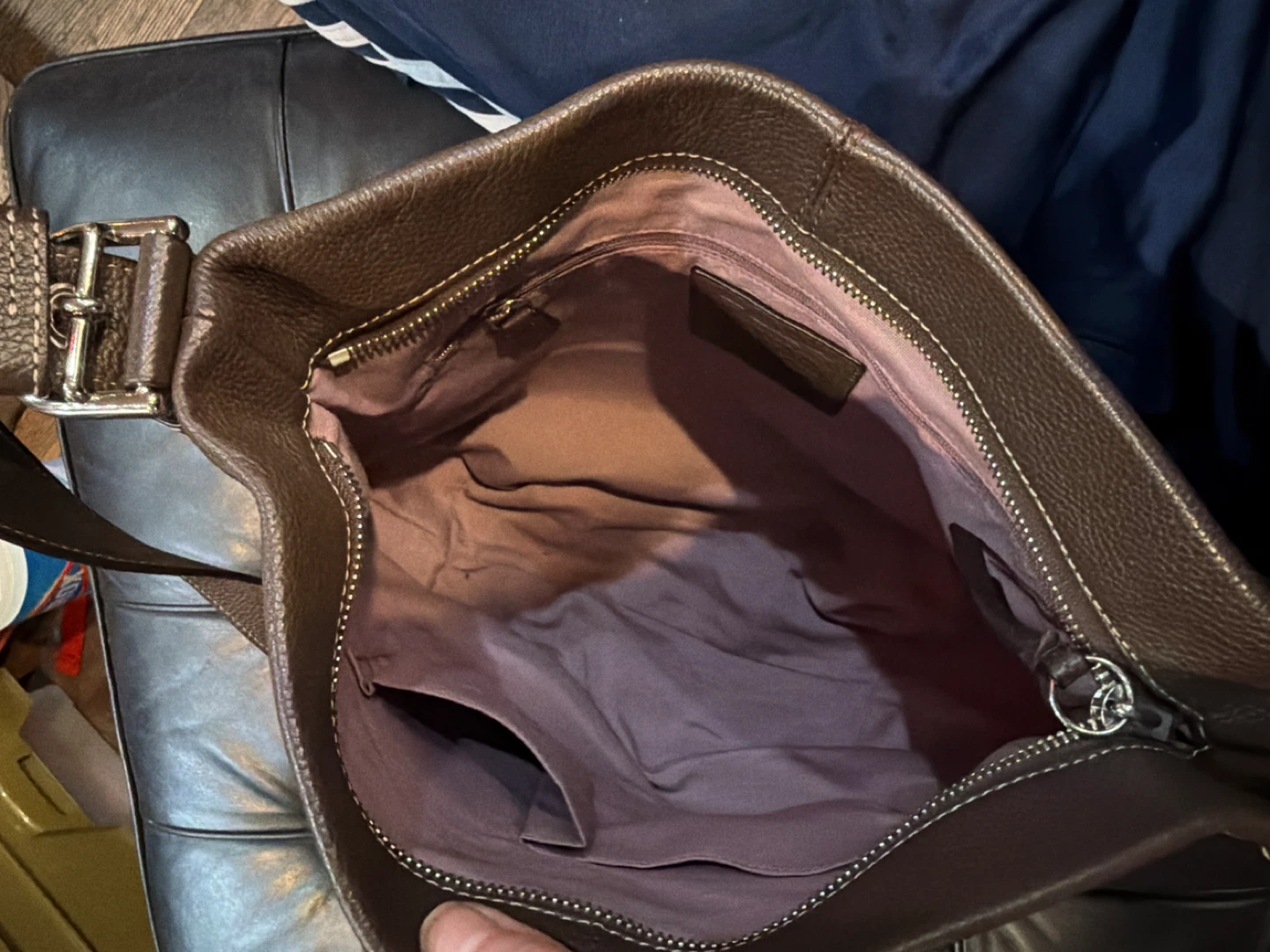 Coach Brown Leather Shoulder Bag - photo 2