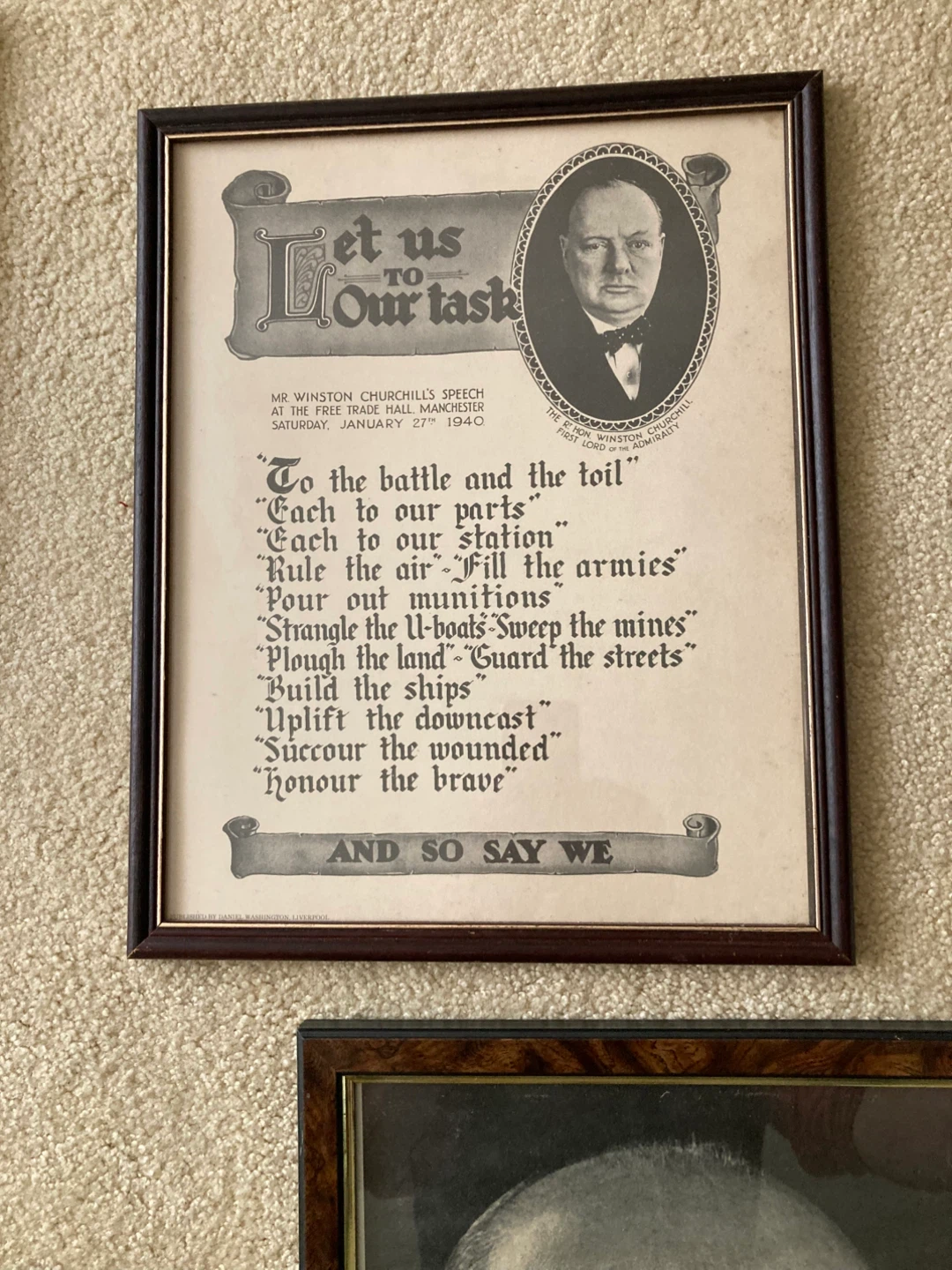 Winston Churchill books and memorabilia - photo 2
