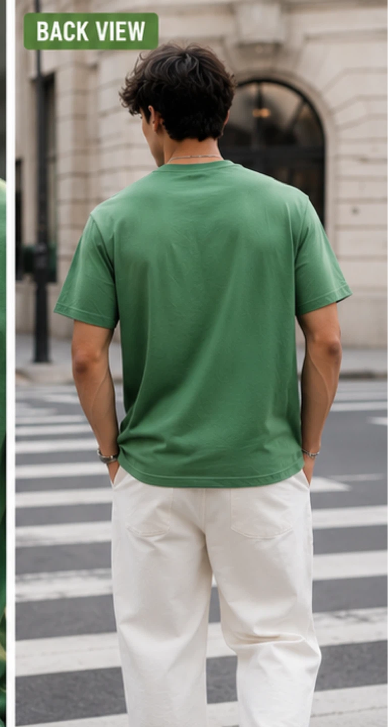 Green Burberry London England Graphic T-Shirt - Size M L XL - photo 3