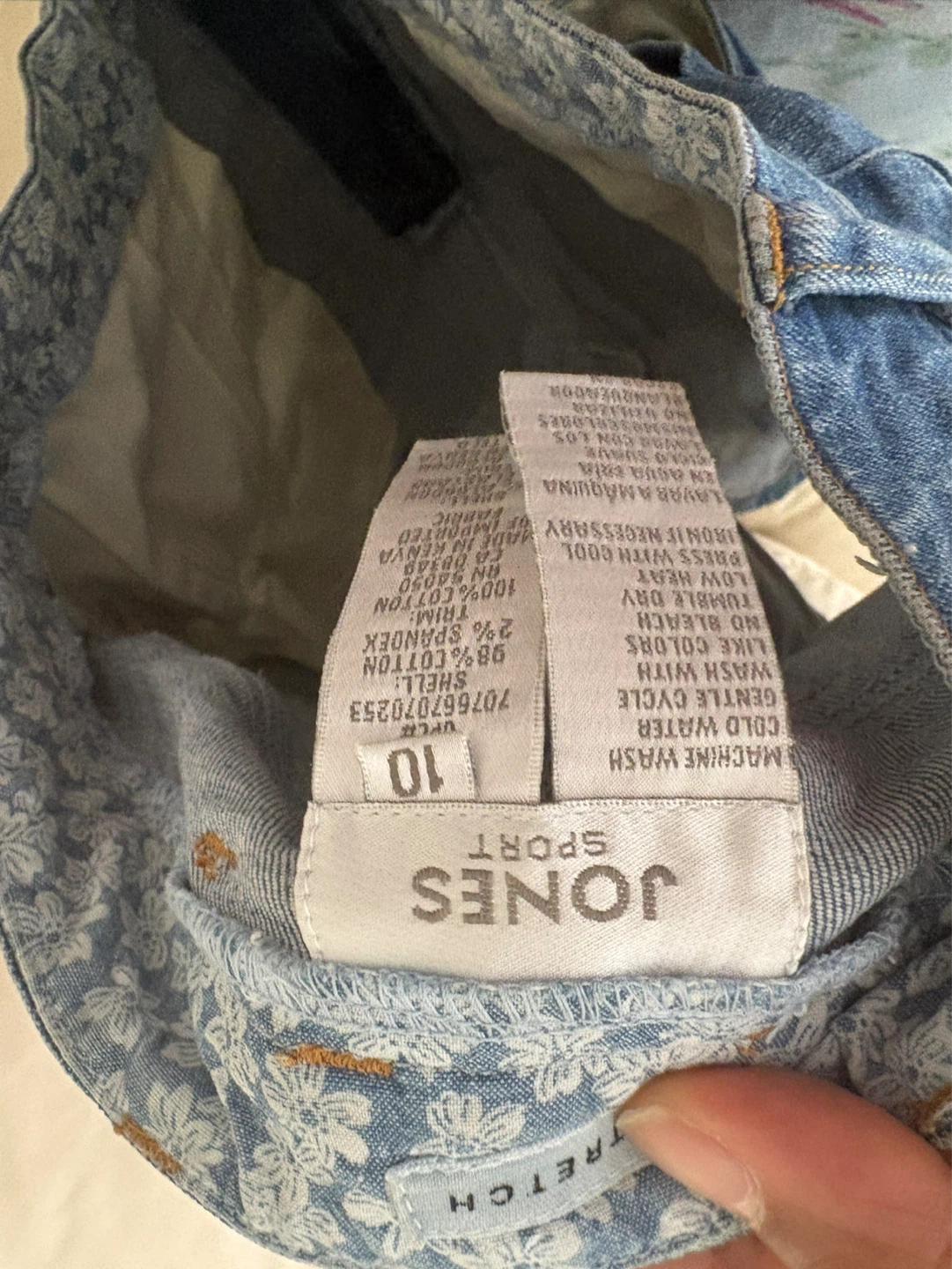 Jones Sport Denim Shorts Size 10 - photo 4