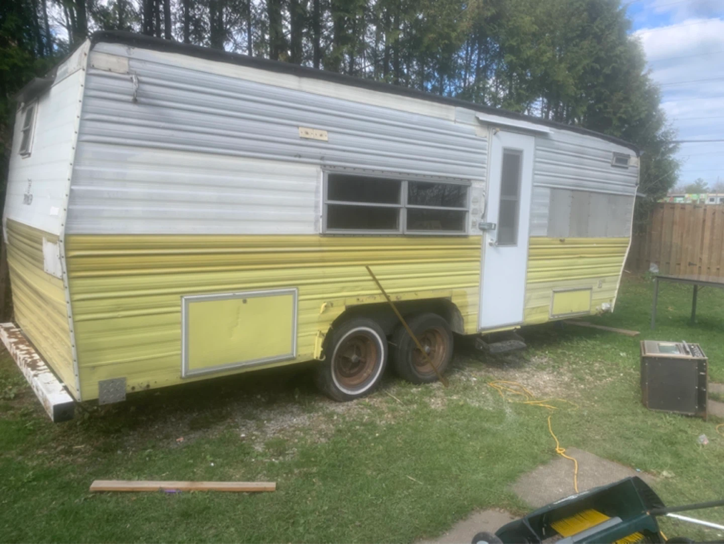 Vintage Prowler Travel Trailer
