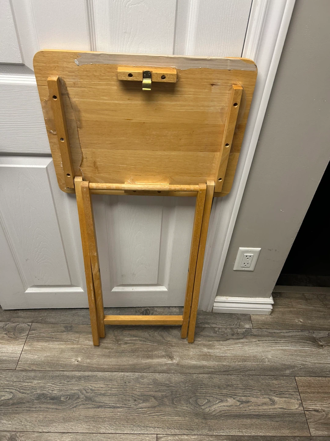 Folding TV Tray Table - photo 5