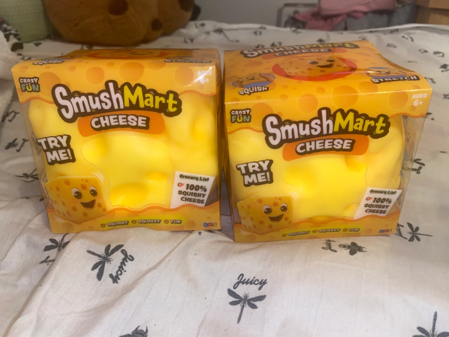SmushMart Cheese Squishy Toy