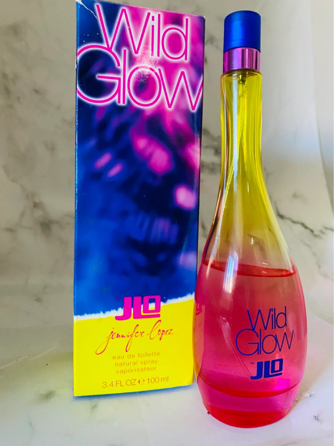 Jennifer Lopez Wild Glow Eau de Toilette Natural Spray 3.4 oz