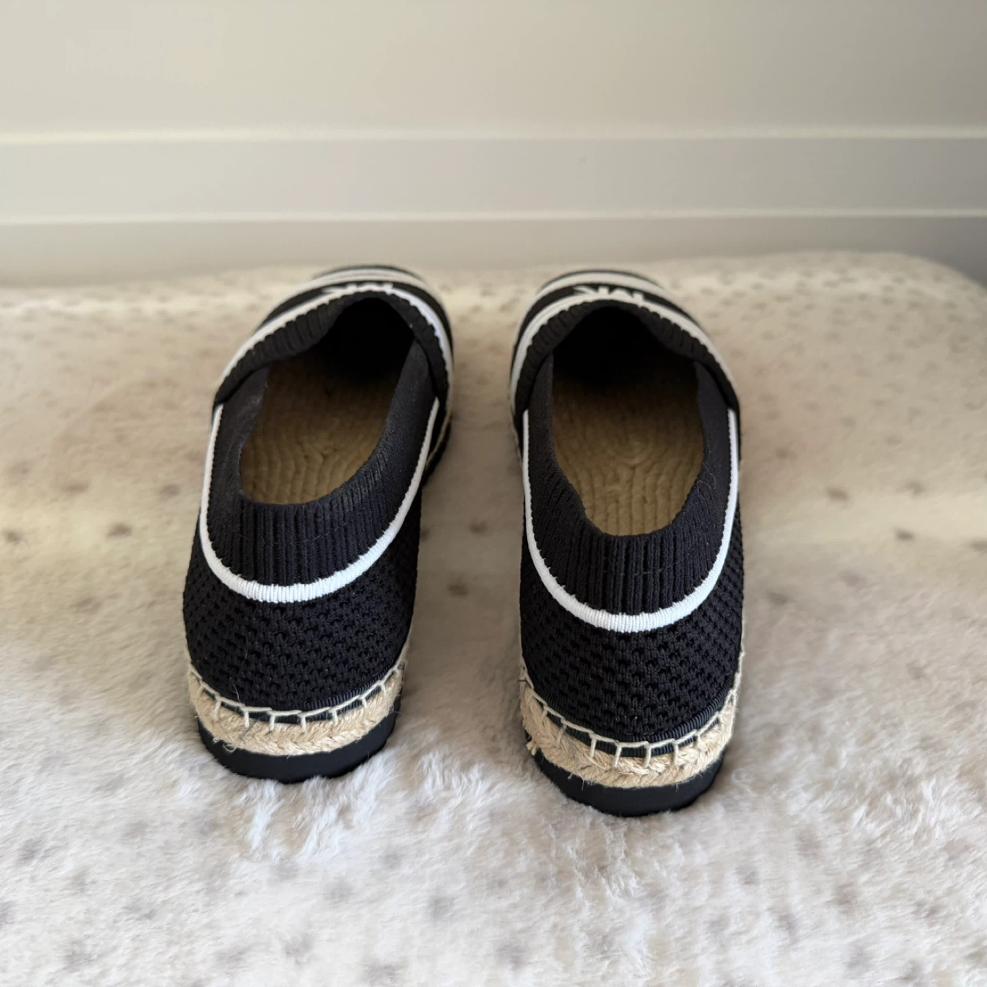 MICHAEL KORS Black MK Espadrille Flats - photo 4