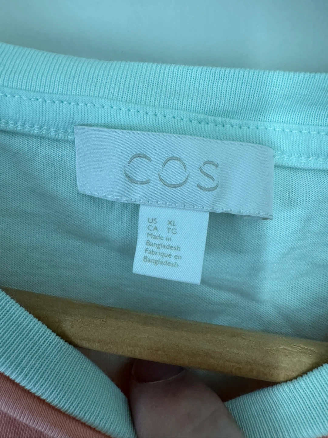 COS Colour Block T-Shirt XL