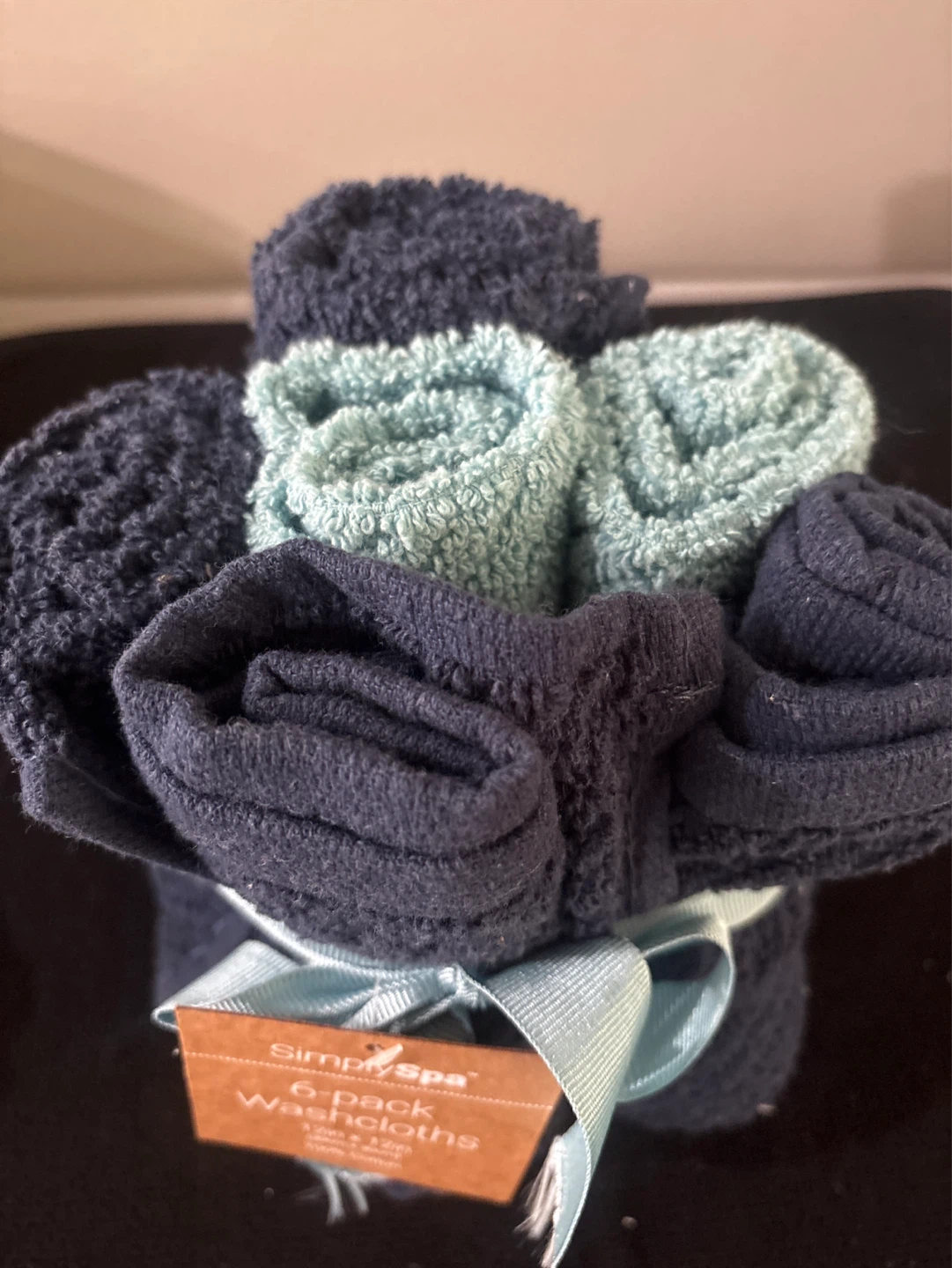 New SimplySpa 6-Pack Washcloths - 12in x 12in - photo 2