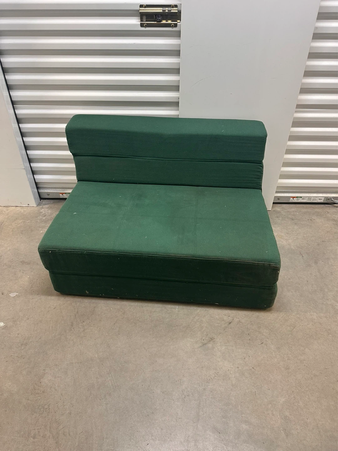 Convertible Fabric Loveseat