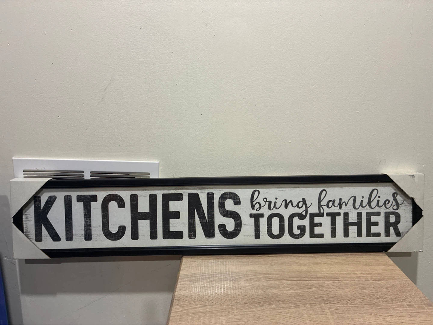 Kitchens Bring Families Together Wall Art