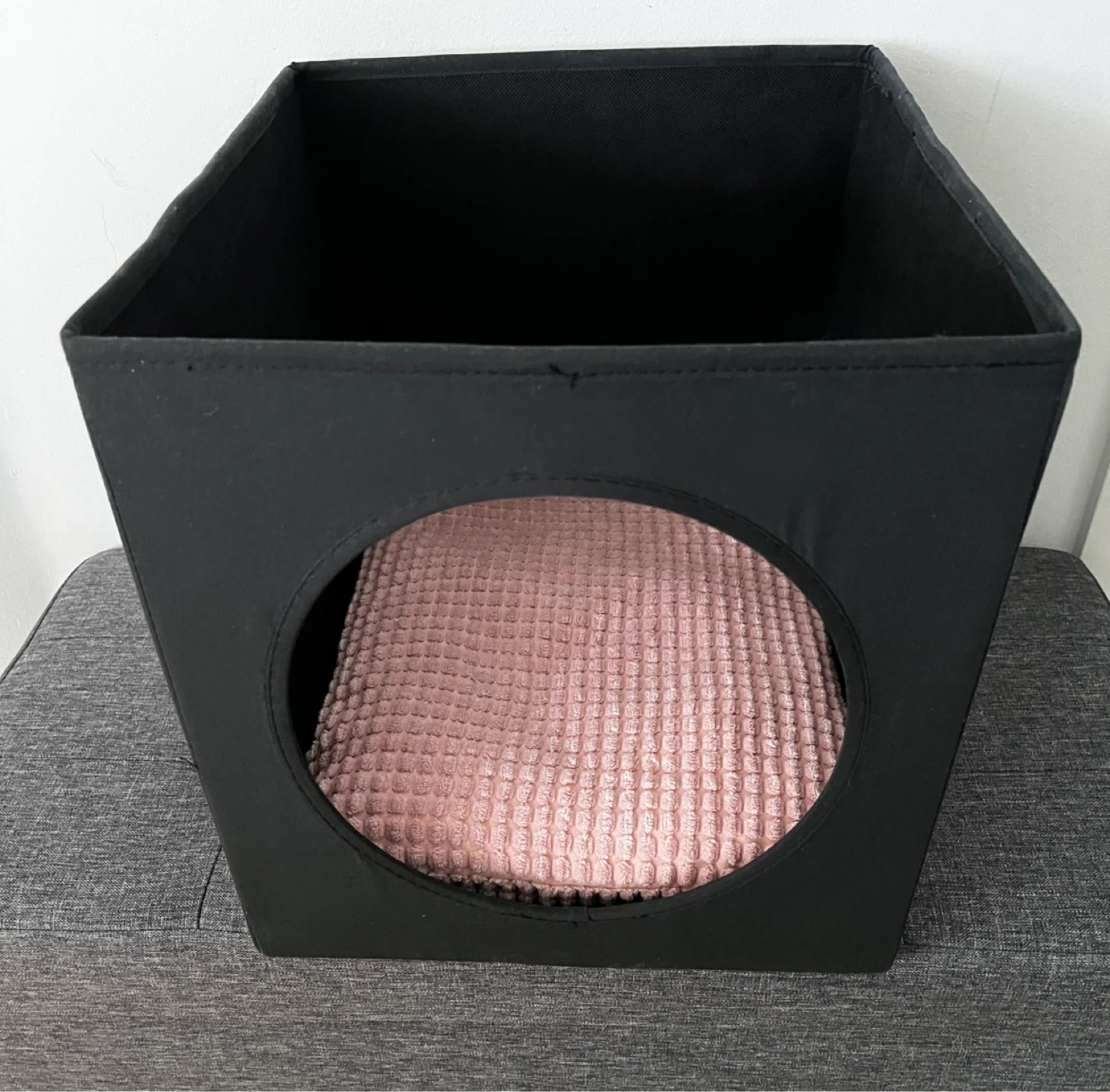 Pet cubby for IKEA Kallax shelf unit