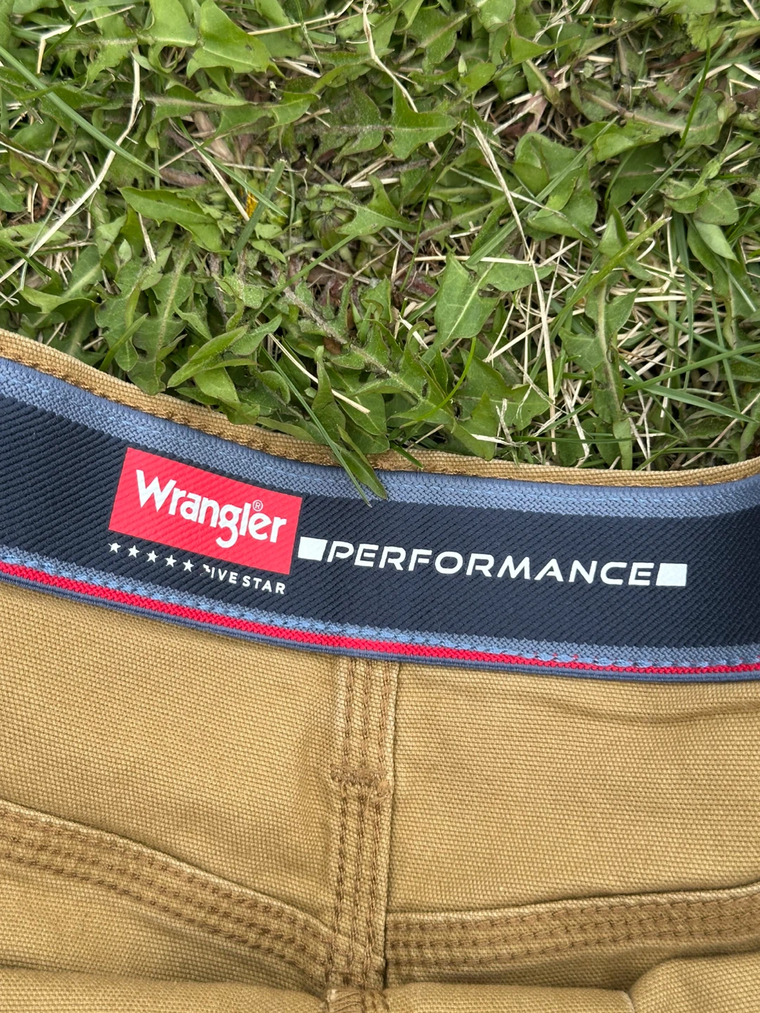 Wrangler Five Star Performance Carpenter Shorts Tan Size 40 - photo 3