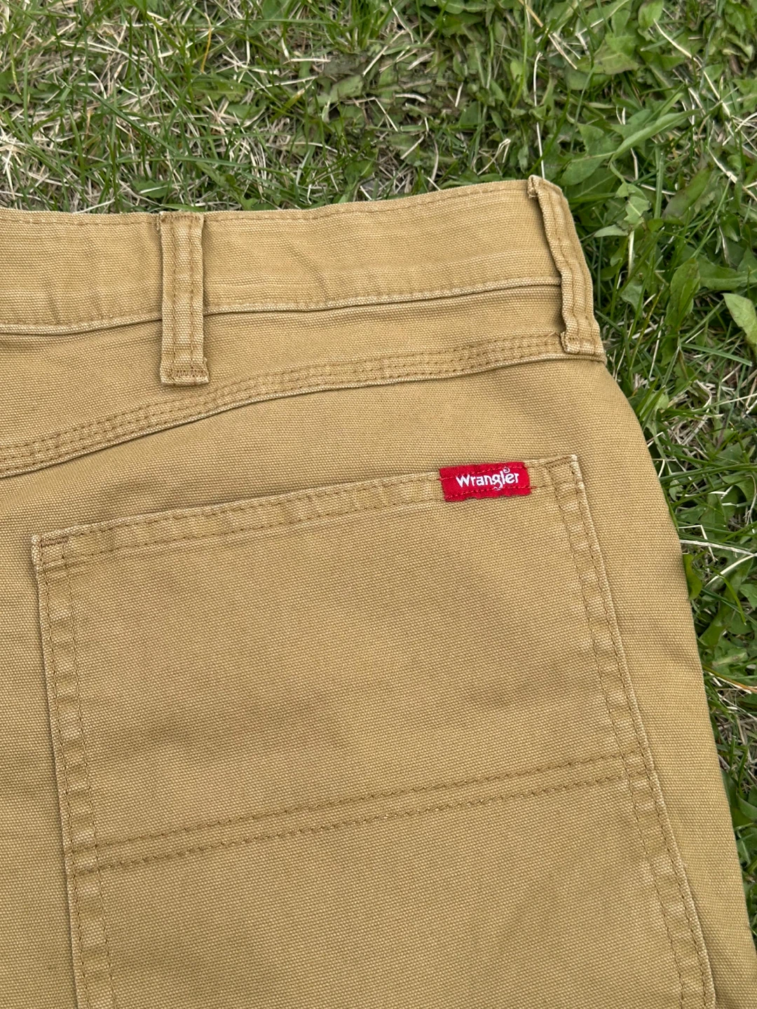 Wrangler Five Star Performance Carpenter Shorts Tan Size 40 - photo 5