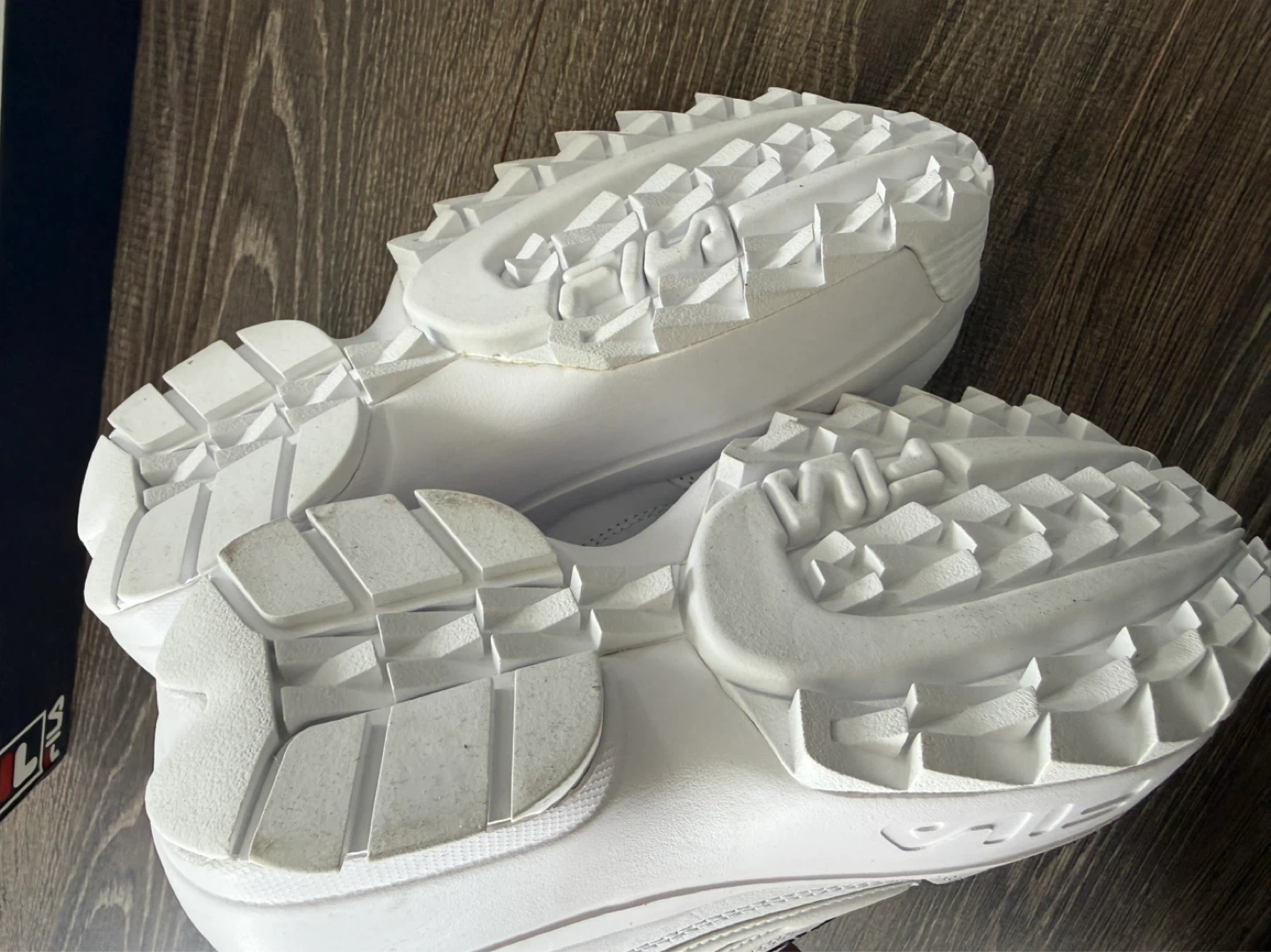 New Fila Disruptor II Wedge Shoes White Size 8.5 - photo 5