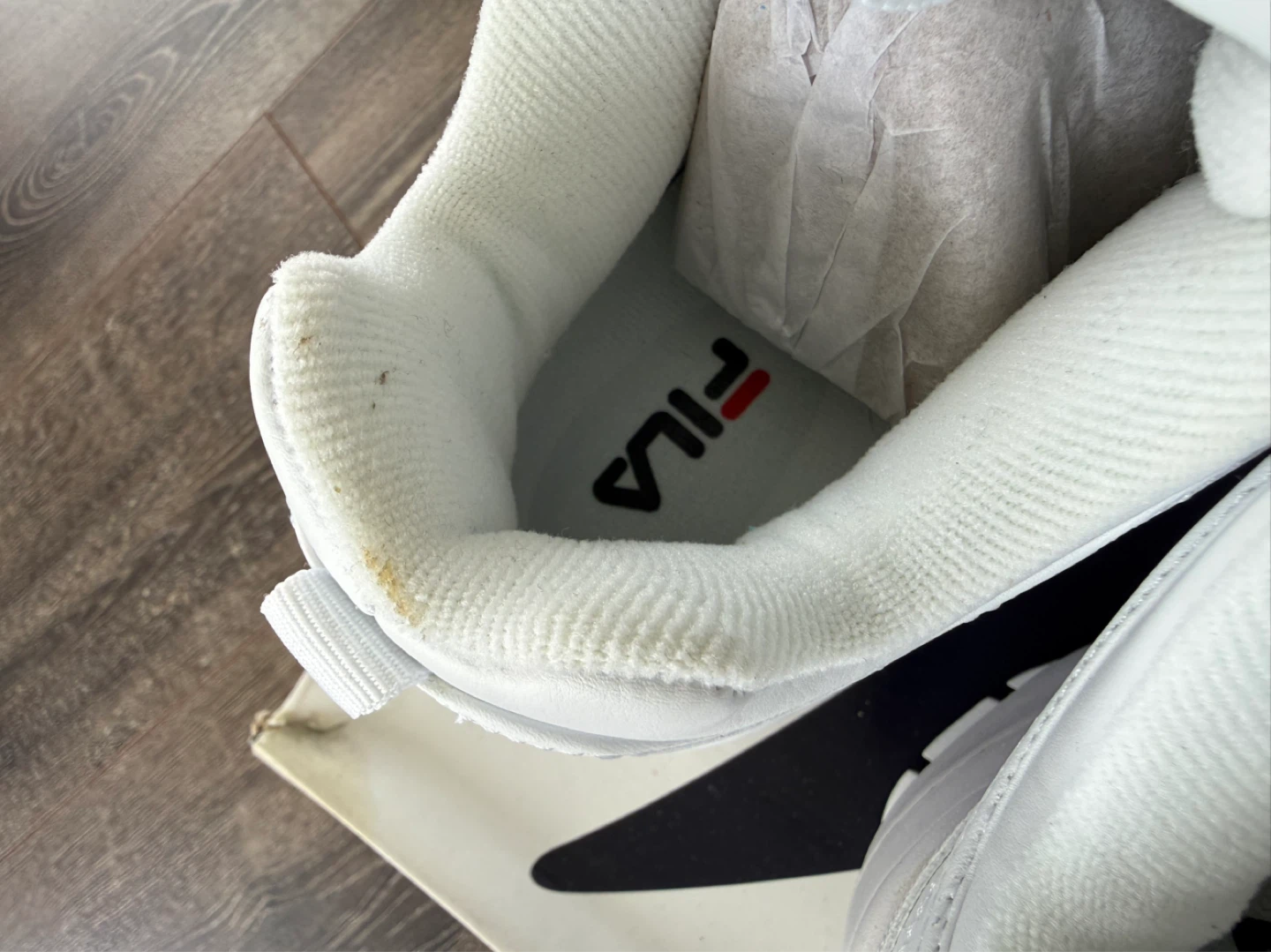 New Fila Disruptor II Wedge Shoes White Size 8.5 - photo 4