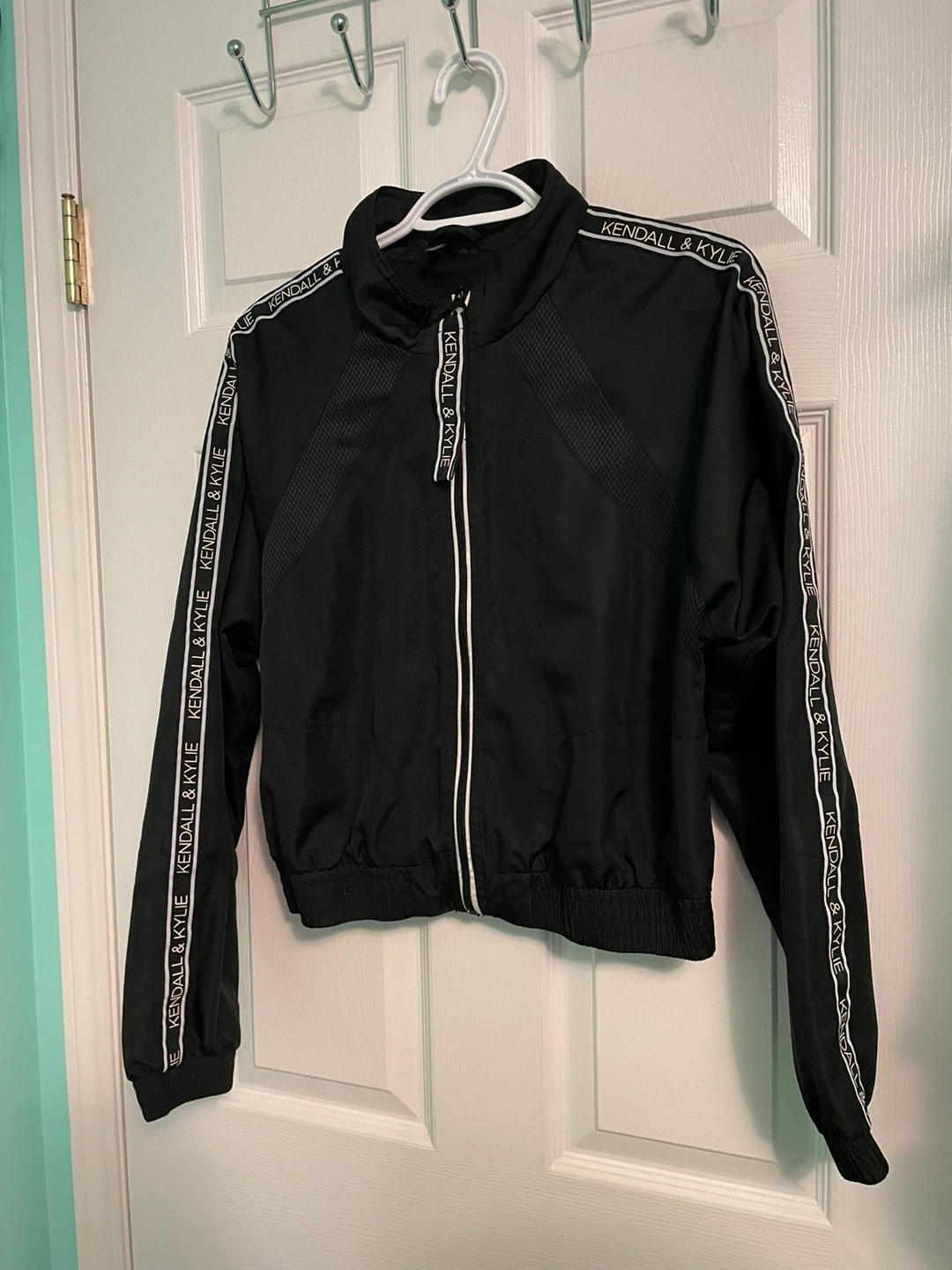 Kendall & Kylie Black Track Jacket