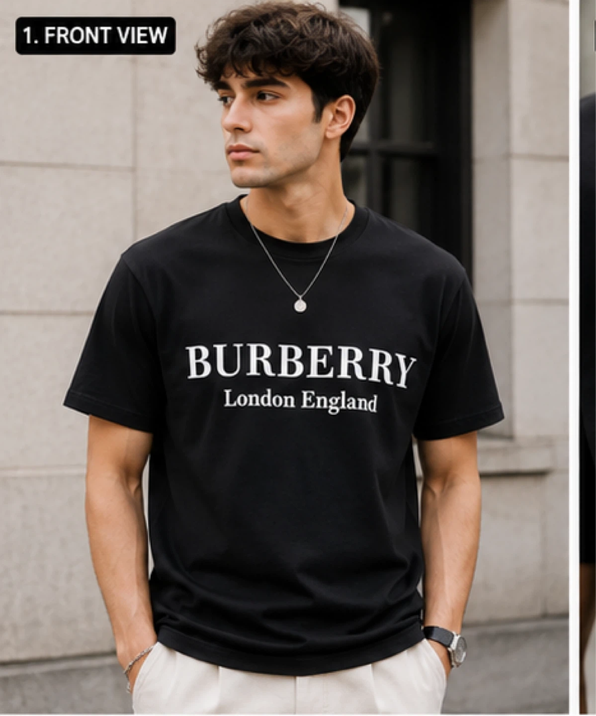 Black London Graphic Tee – Premium Streetwear Style