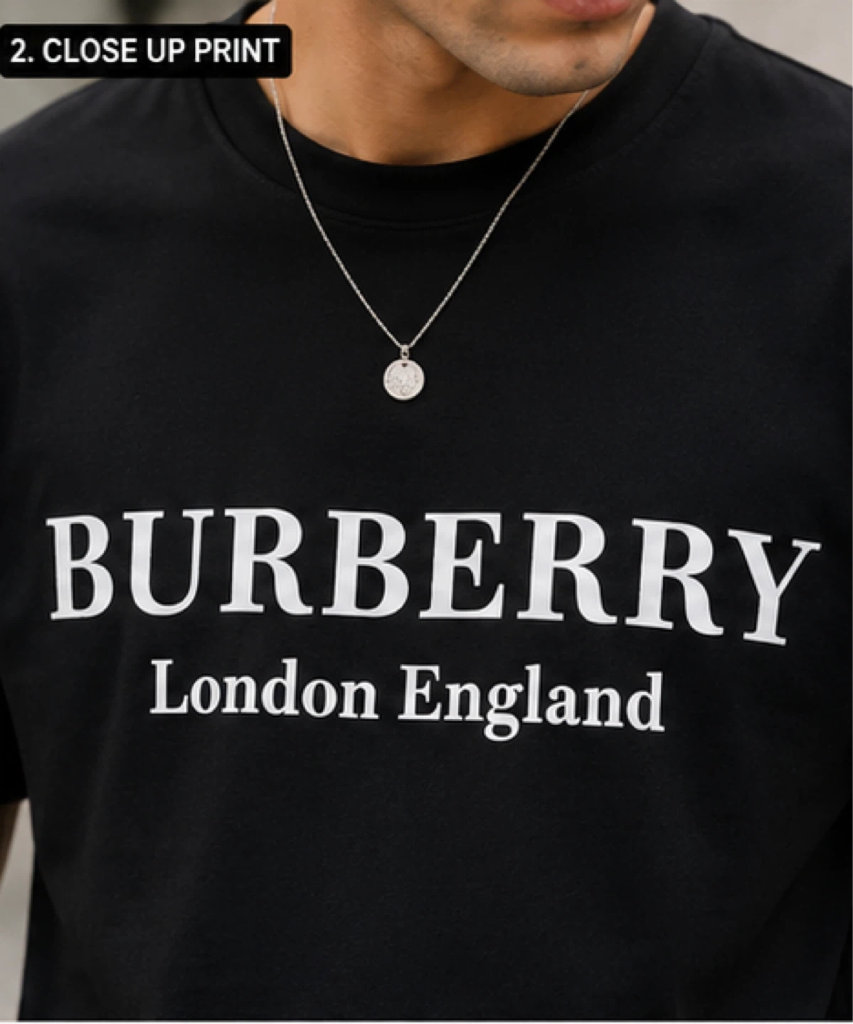 Black London Graphic Tee – Premium Streetwear Style - photo 2