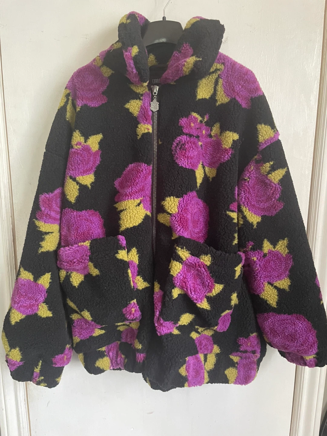 Floral Fleece Jacket