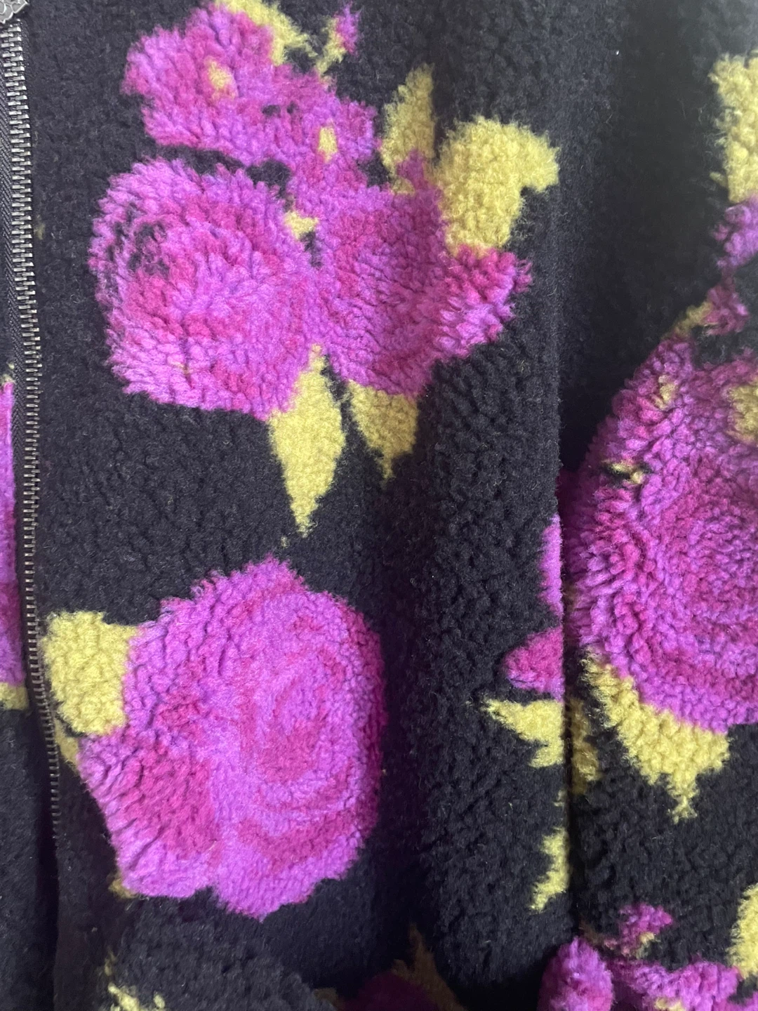 Floral Fleece Jacket - photo 2