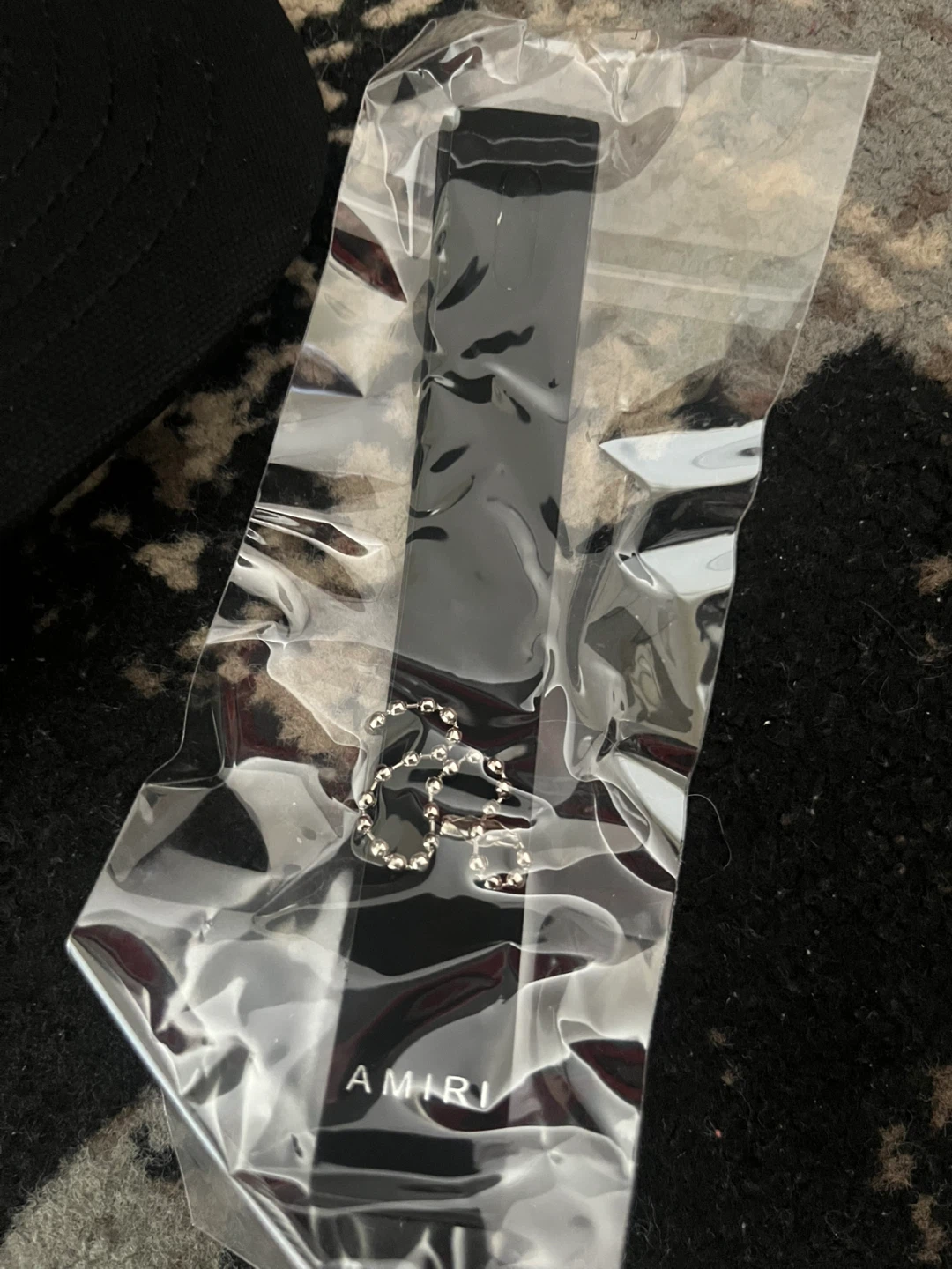 AMIRI Black Trucker Hat