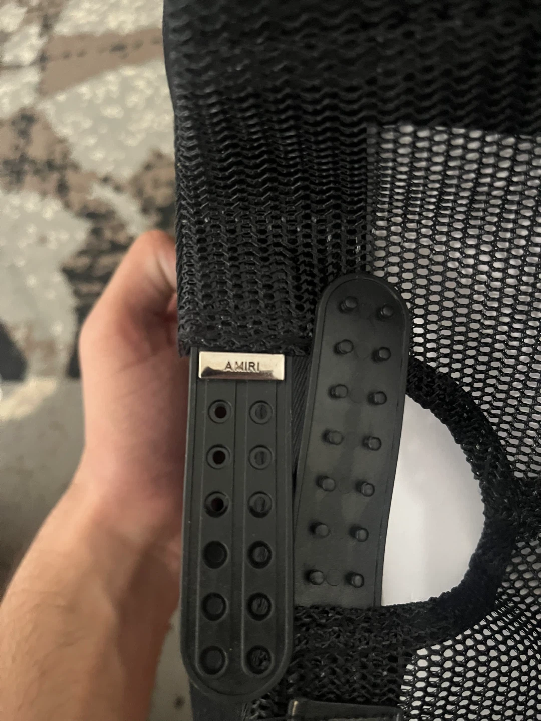 AMIRI Black Trucker Hat - photo 3
