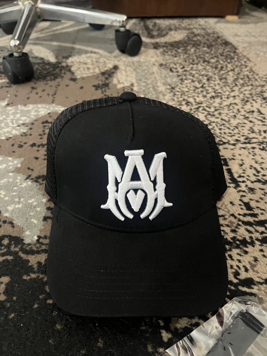 AMIRI Black Trucker Hat - photo 2