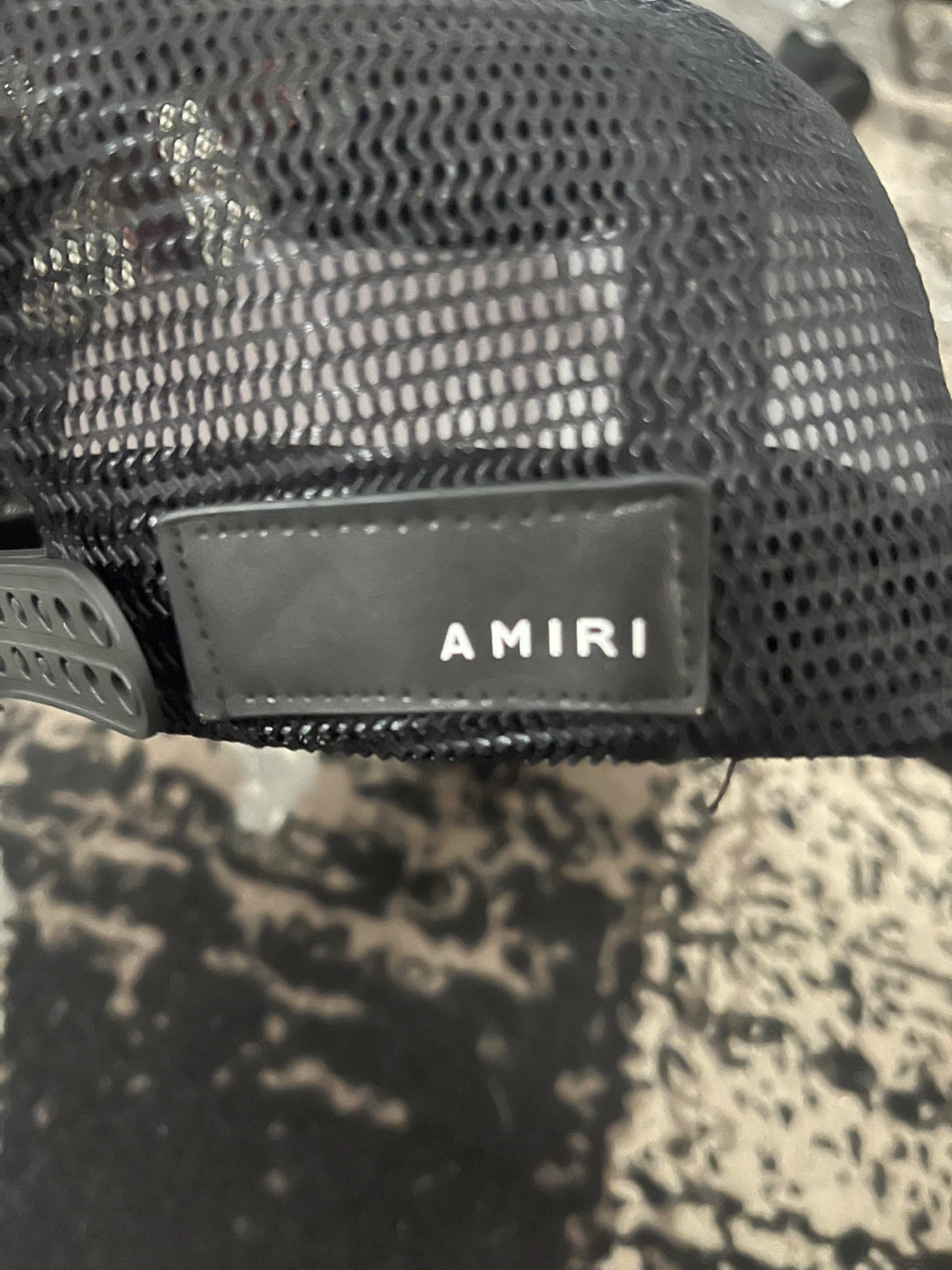 AMIRI Black Trucker Hat - photo 4