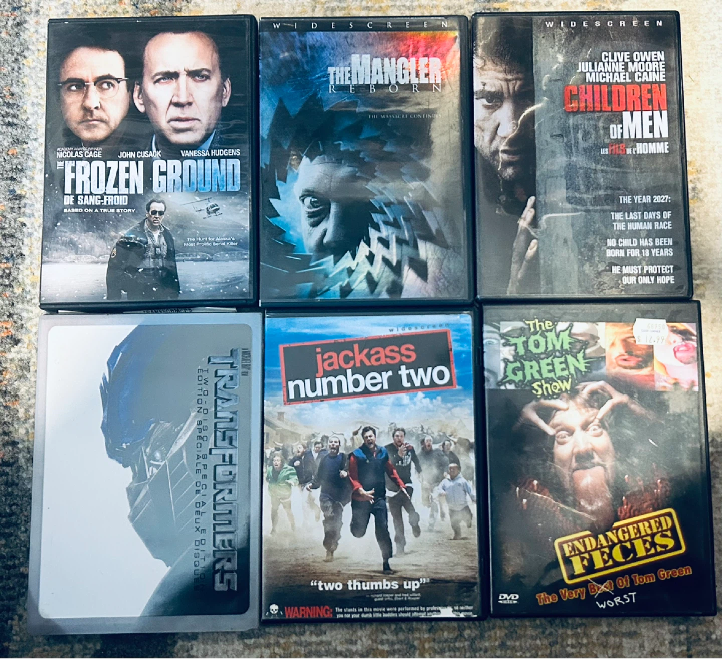DVD Movie Lot – Action / Thriller / Comedy Movies