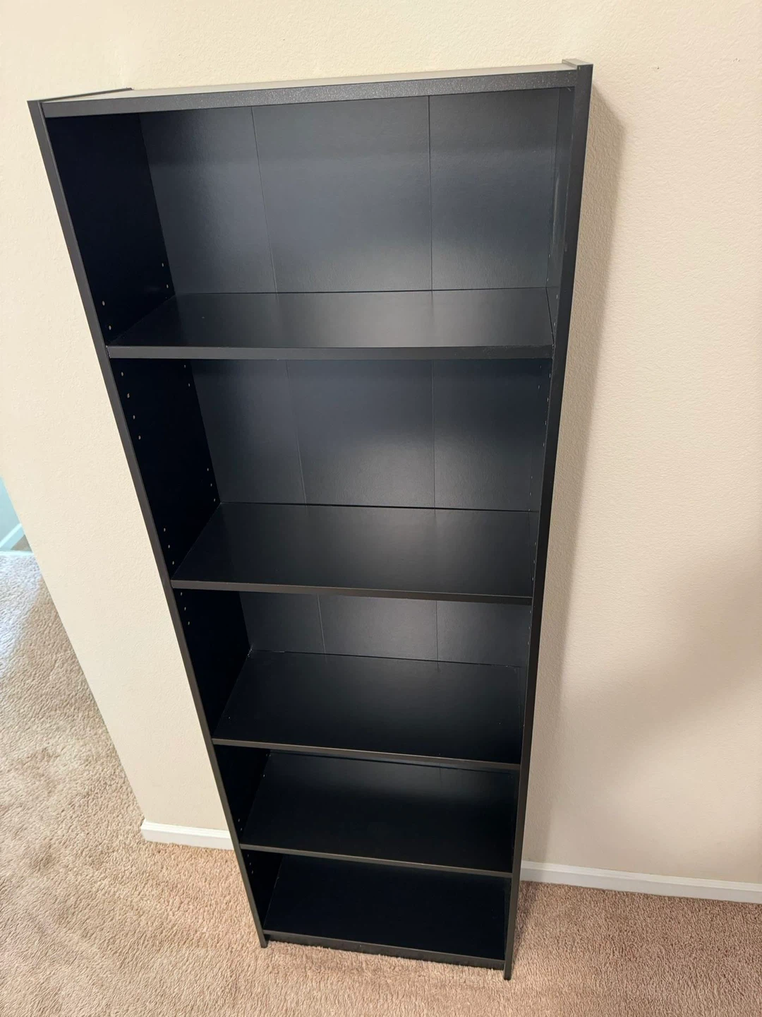 IKEA Billy black shelf